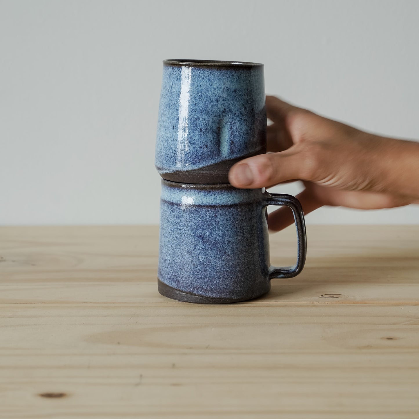 Mini-Barrel Mug - Coastal Fog