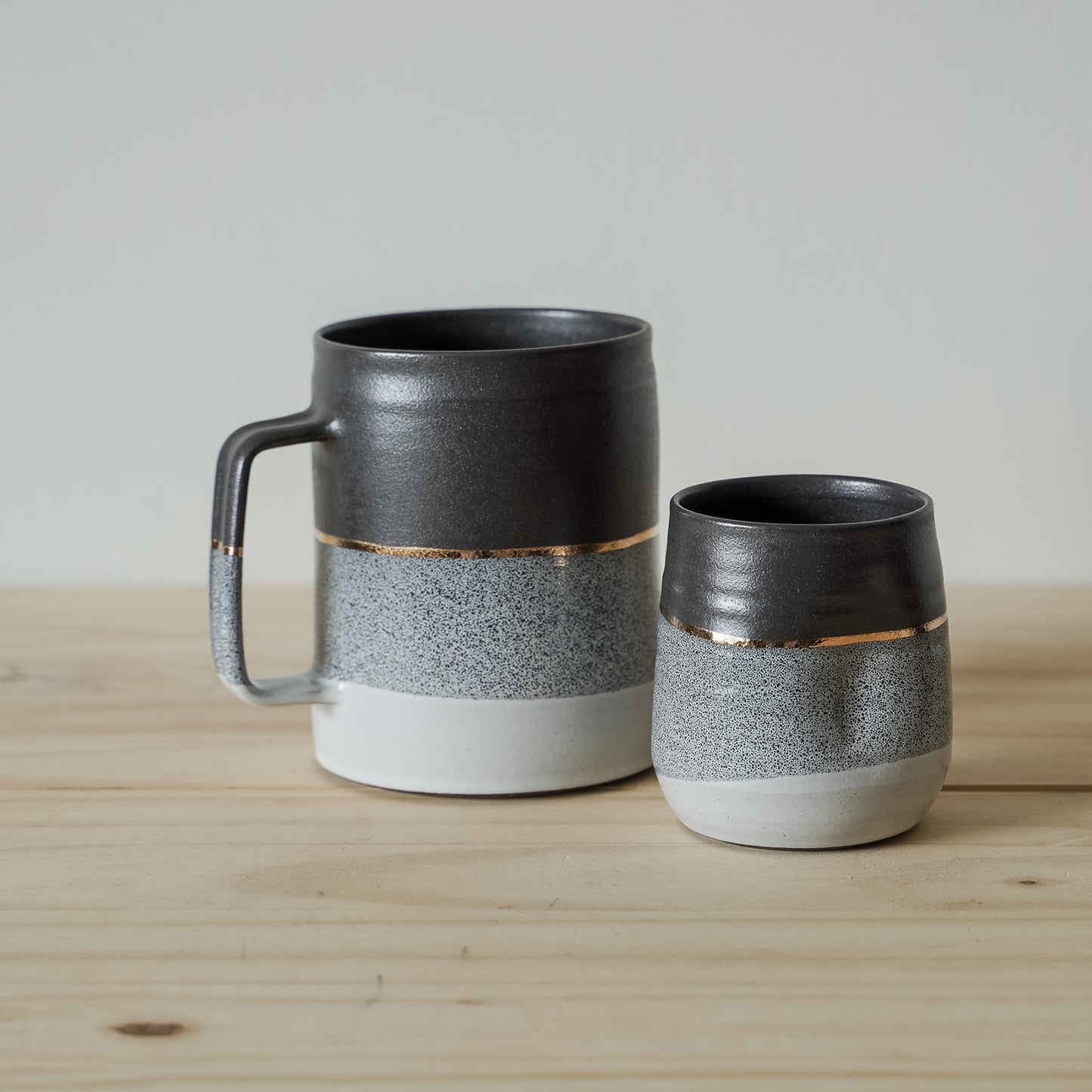 Barrel Mug - Gold