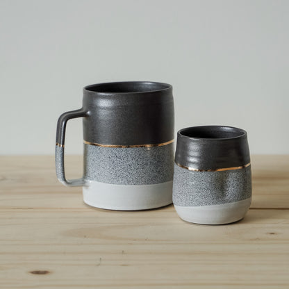 Barrel Mug - Gold