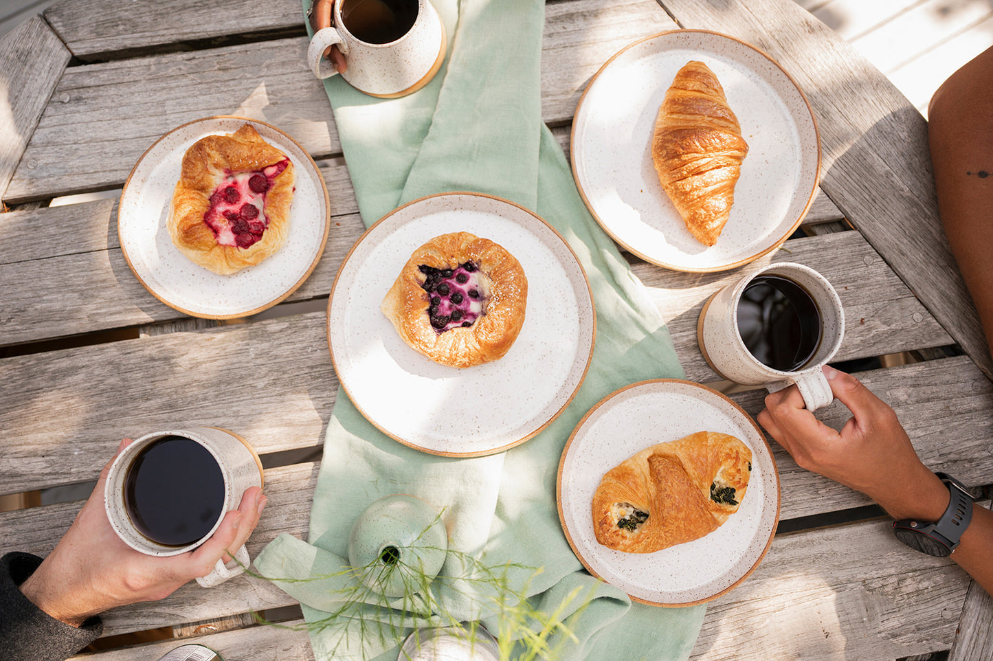 Mini-Barrel Mug - Speckled White